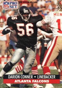 Darion Conner Atlanta Falcons 1991 Pro set NFL #92